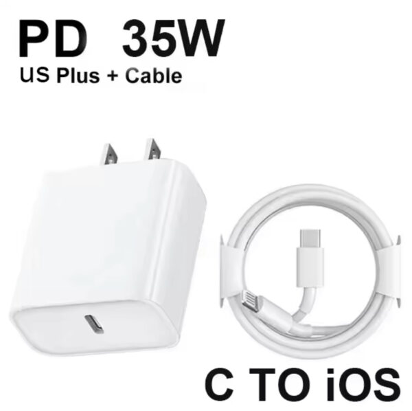 Fast Charger & Cable (iPhone) - Image 2