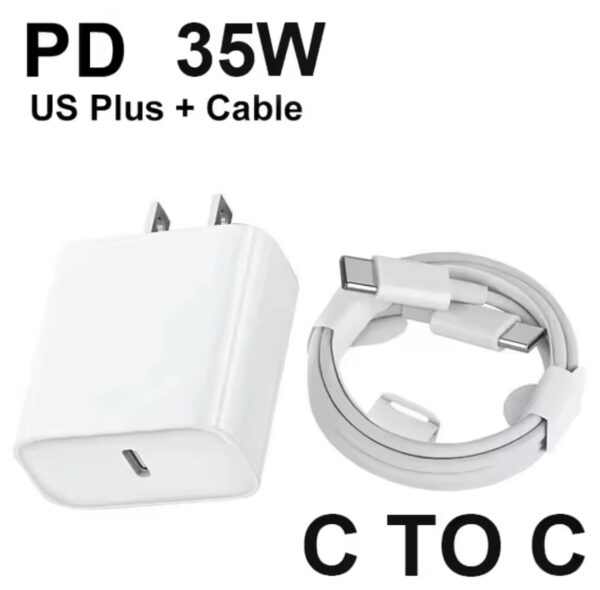 PD 35W Fast charger Adapter & Cable