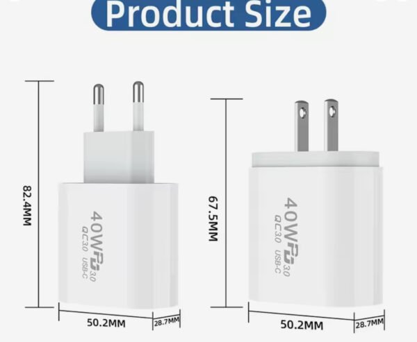 40W USB C Charger